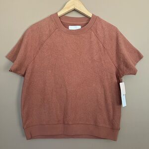 {Spiritual Gangster} Choose Kindness Sherpa Cut-Off Short Sleeve - Small - NWT